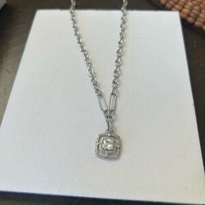 Silver Bomb Party Necklace